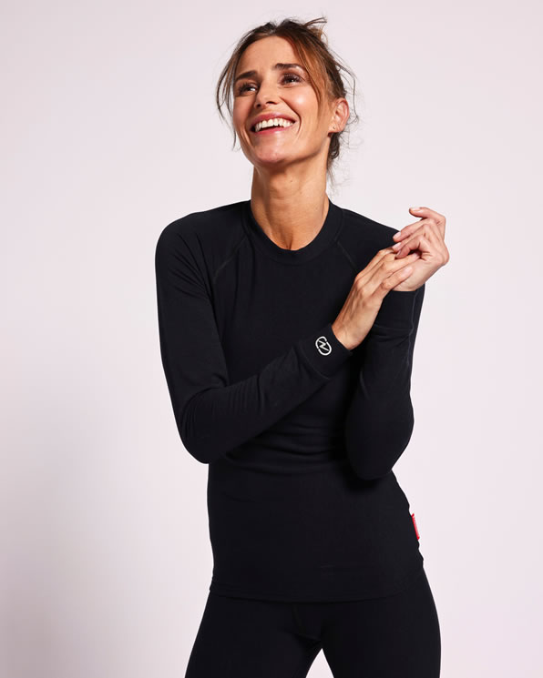 Tee-shirt col rond comfort Thermolactyl 5 femme