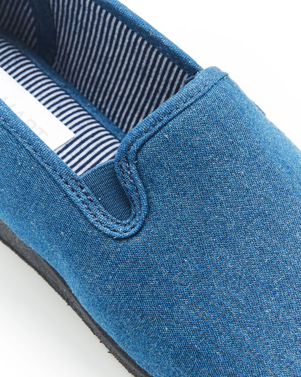 Pantoufles effet jean