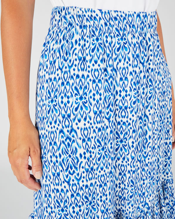 Jupe maille viscose stretch