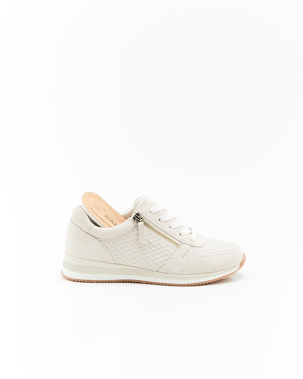 Baskets détail cuir embossé Amortyl