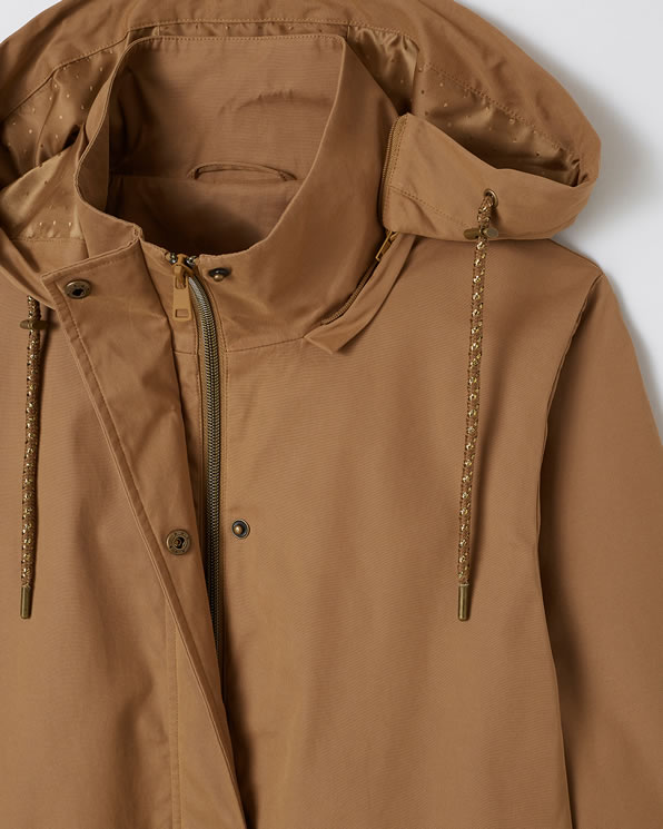 Parka toucher velouté