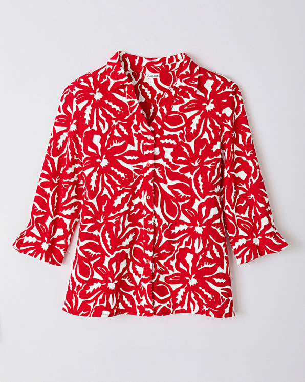 Chemisier maille texturée