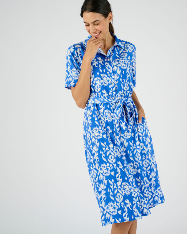 Robe-chemise pure viscose