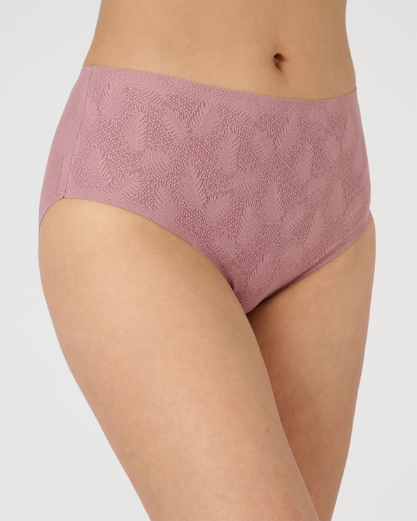 Culotte midi effet dentelle
