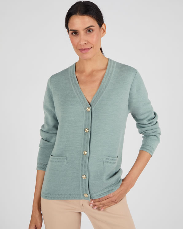 Gilet mélange laine mérinos