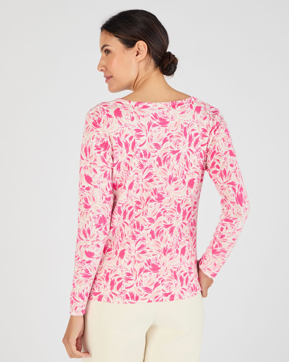 Pull maille fine uni ou imprimé