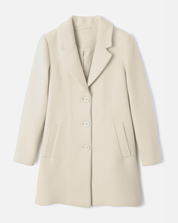 Manteau mélange laine Thermolactyl