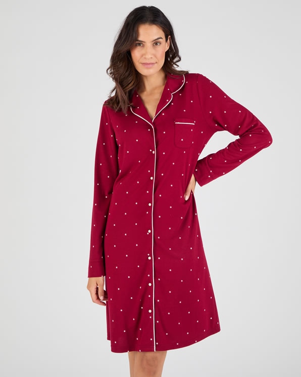 Chemise de nuit boutonnée Thermolactyl