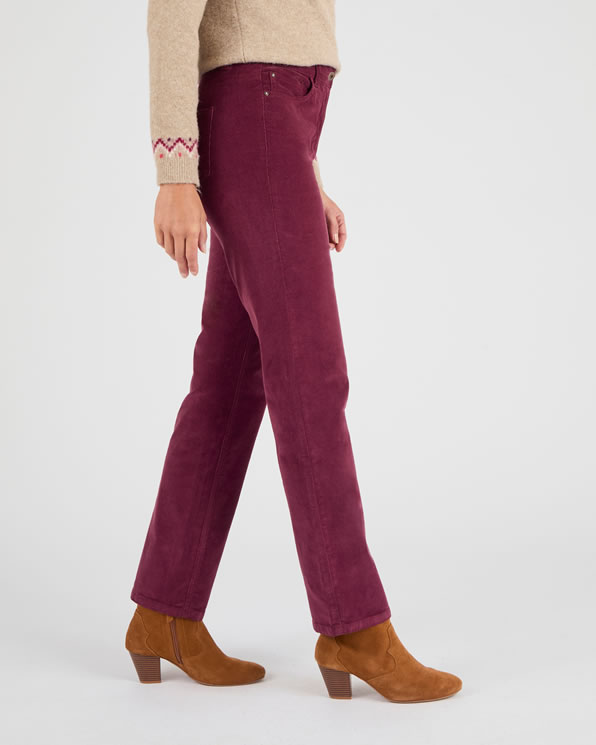 Pantalon velours milleraies Perfect Fit by Damart