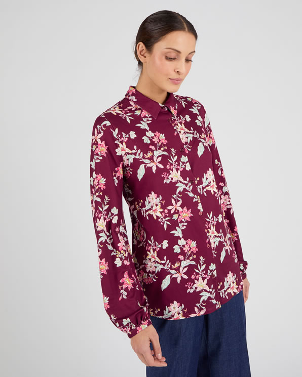 Chemisier en maille chaude