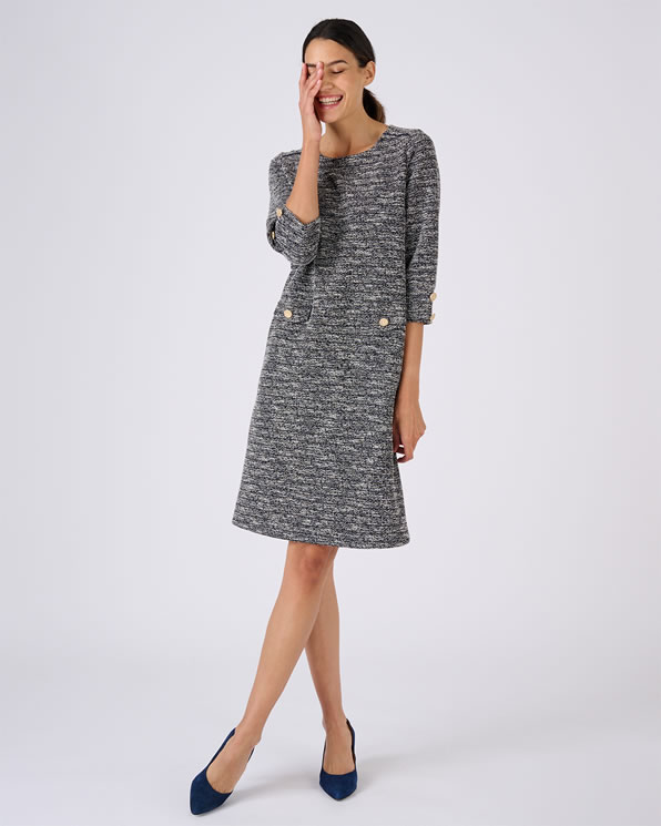 Robe en tweed