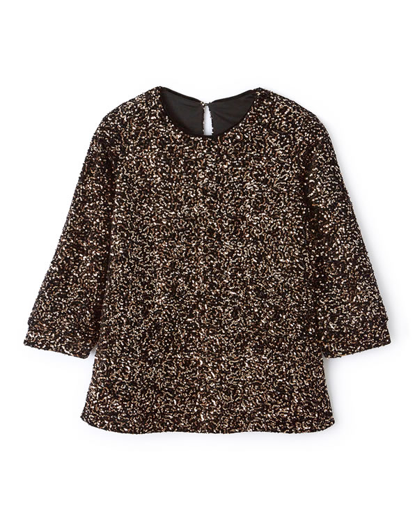 Blouse à sequins