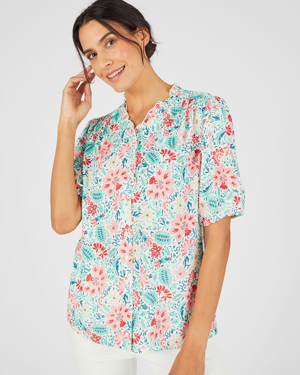 Chemisier jacquard reliéfé Climatyl