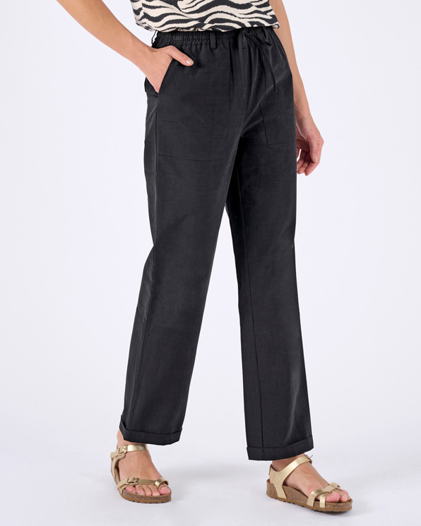 Pantalon enfilable poches cargo