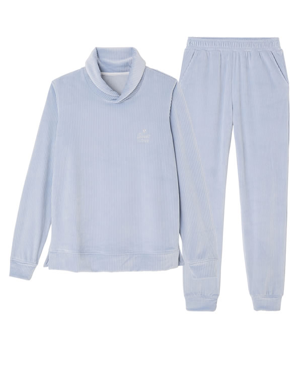 Pyjama Thermolactyl en velours côtelé