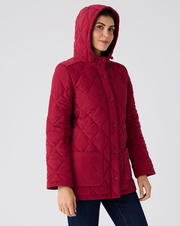 Parka matelassée à capuche