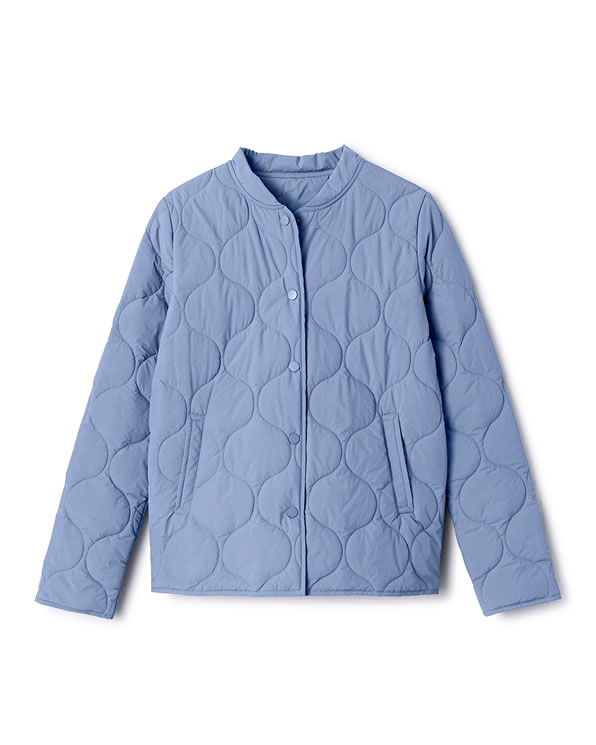 Veste gaufrée matelassée