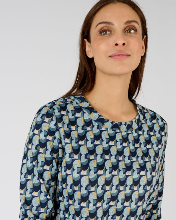T-shirt maille grattée chaude