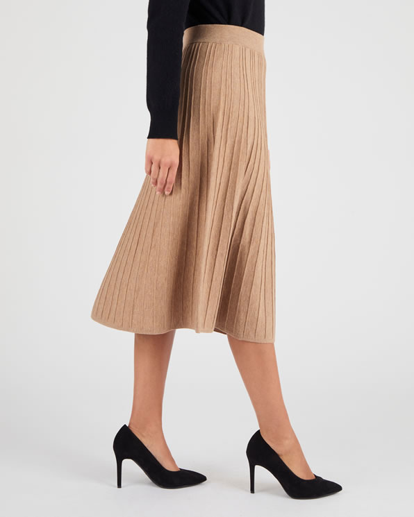 Jupe tricot nervuré Thermolactyl
