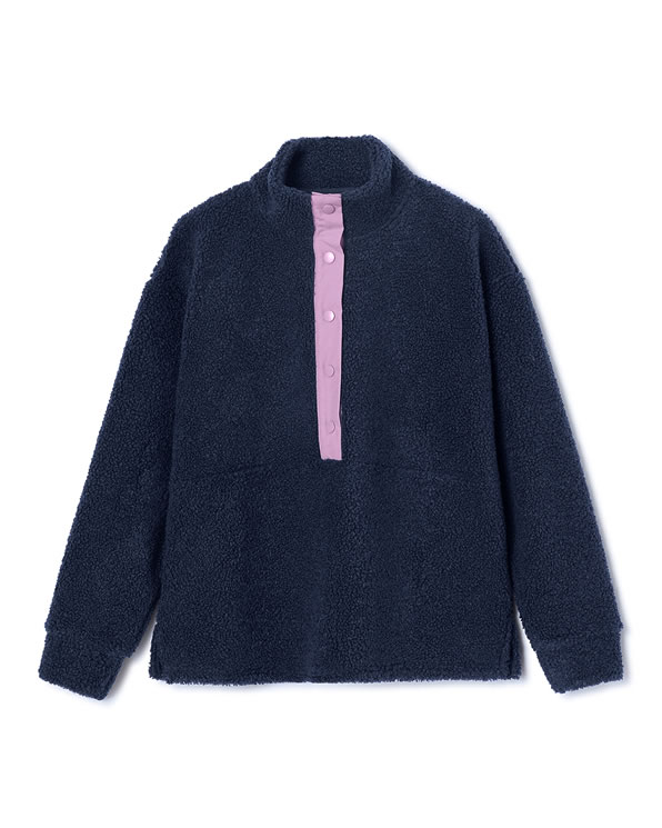 Sweat-shirt Thermolactyl maille moutonnée polaire