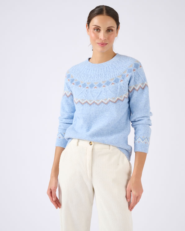 Pull jacquard Thermolactyl.