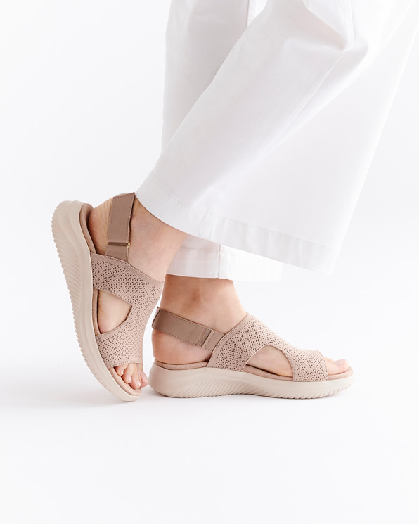 Sandales Amortyl en maille élastiquée