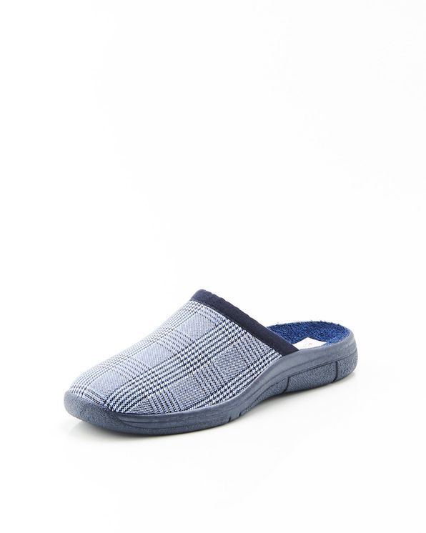Mules à carreaux
