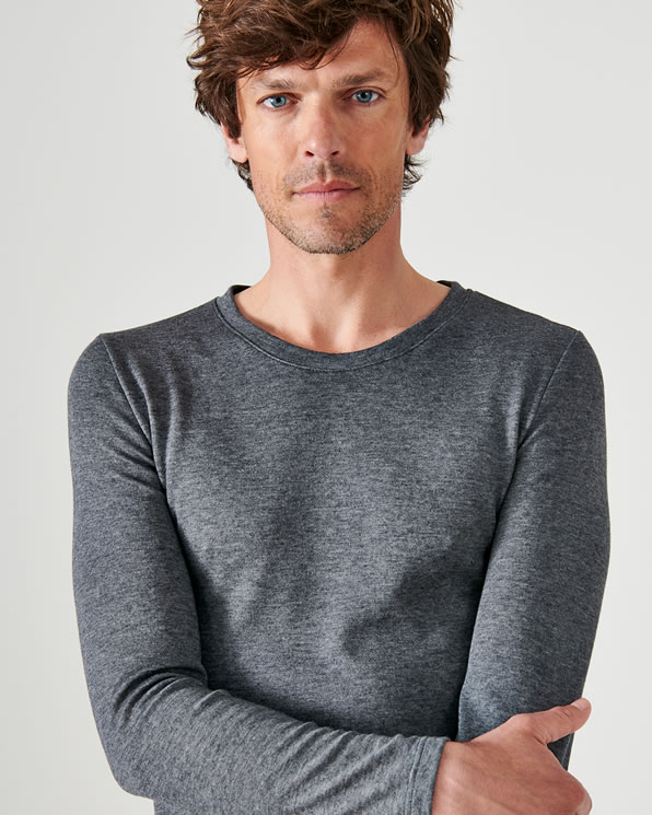 T-shirt tricot double face, manches longues Thermolactyl