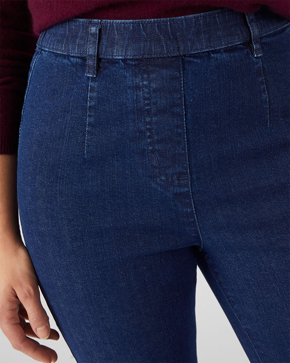 Jean effet ventre plat