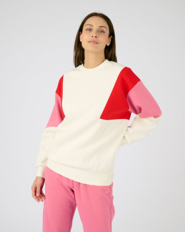 Damart - Spécial Froid AH23 - Sweat colorblocks femme Thermolactyl