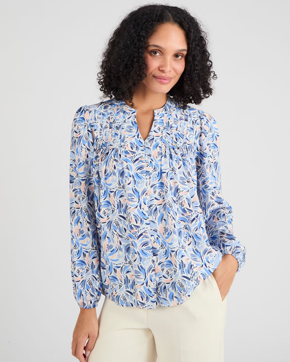 Chemisier imprimé pure viscose