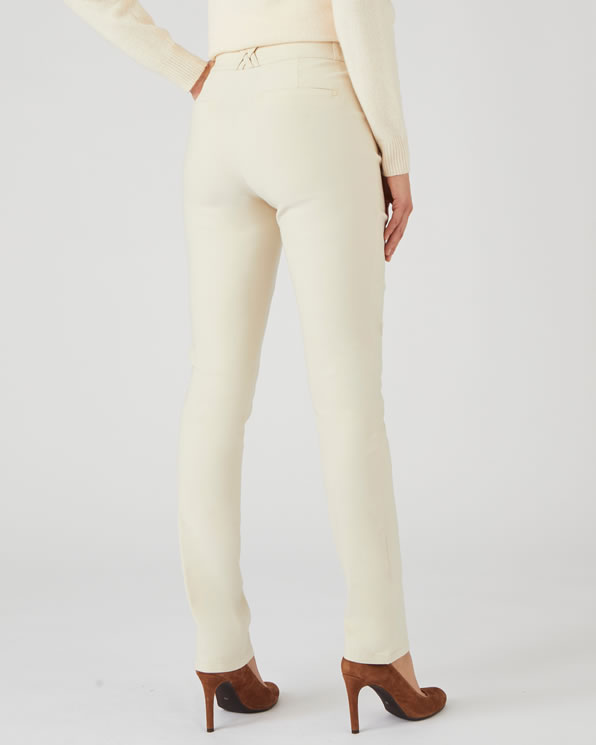 Pantalon toile stretch