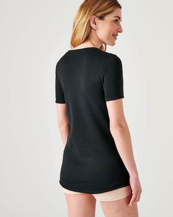 T-shirt Thermolactyl manches courtes, molleton gratté
