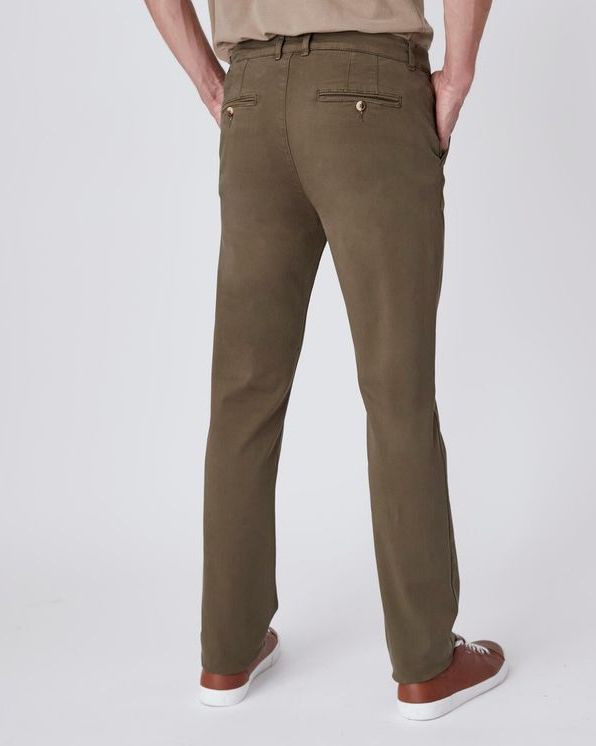 Pantalon 5 poches chino coton stretch