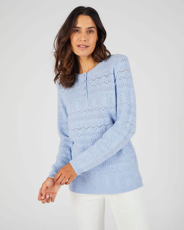 Pull maille ajourée Thermolactyl