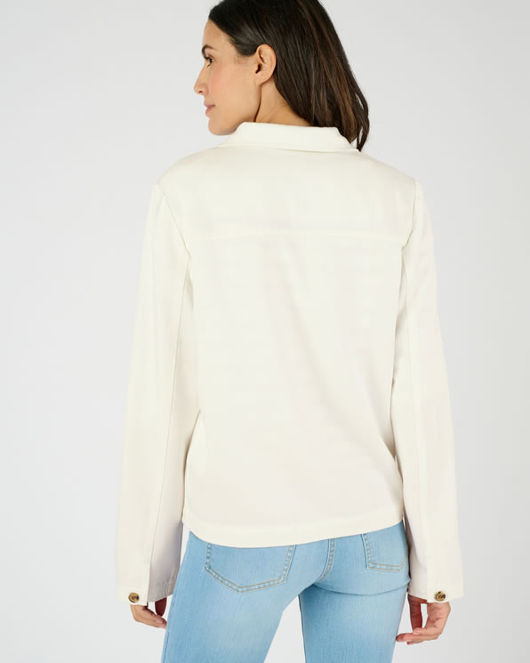 Veste mélange fibres Lyocell Tencel et fibres viscose