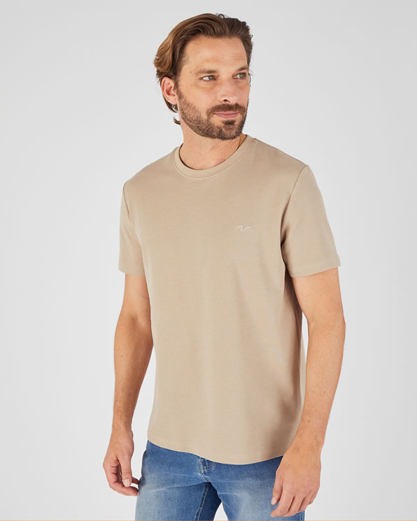 T-shirt maille gaufrée