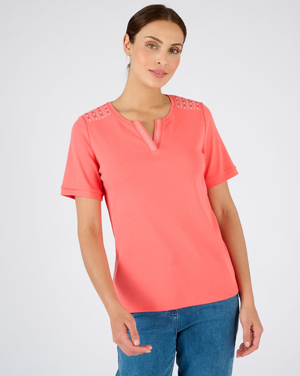 T-shirt col Tunisien