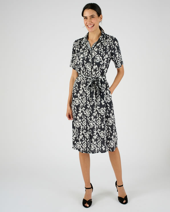 Robe-chemise pure viscose