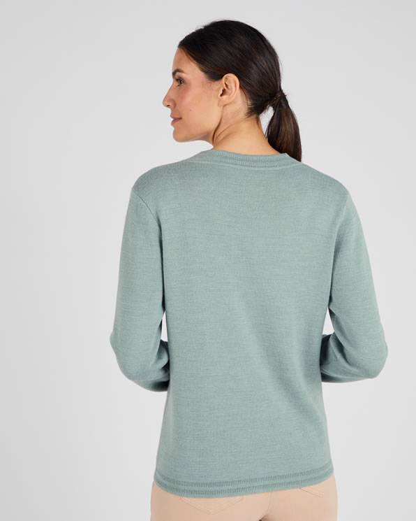 Gilet mélange laine mérinos