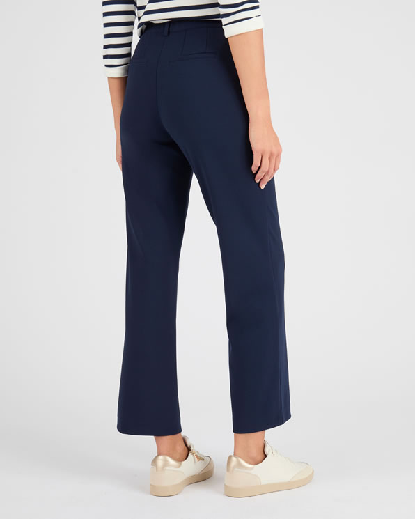 Pantalon 7/8ème maille crêpe