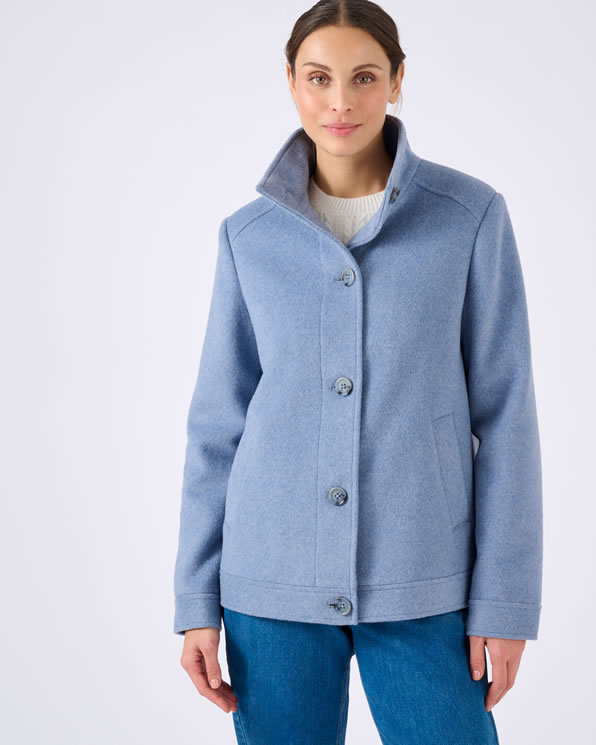 Paletot lainage Thermolactyl