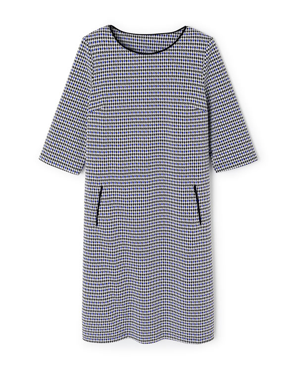 Robe en maille milano jacquard