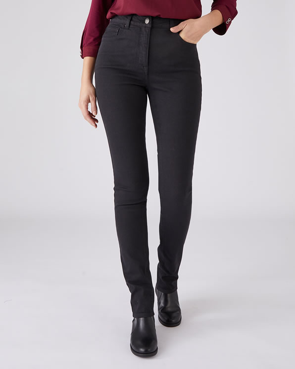 Jean slim taille haute Perfect Fit by Damart