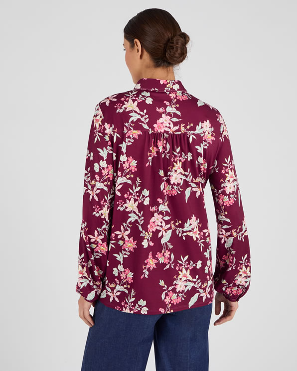 Chemisier en maille chaude