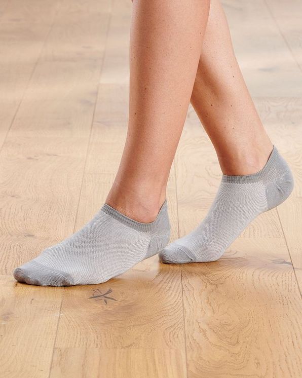 Lot de 2 paires de socquettes invisibles Climatyl
