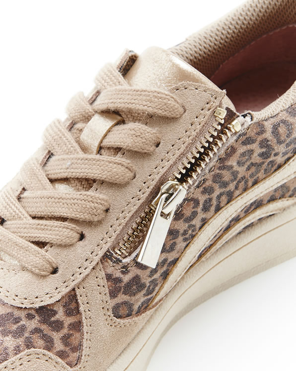 Tennis compensés et zippés Amortyl