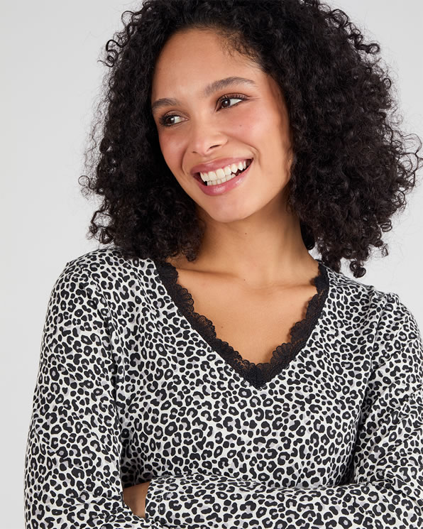 T-shirt Thermol'love dentelle