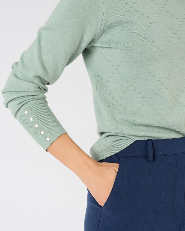 Pull motif losanges