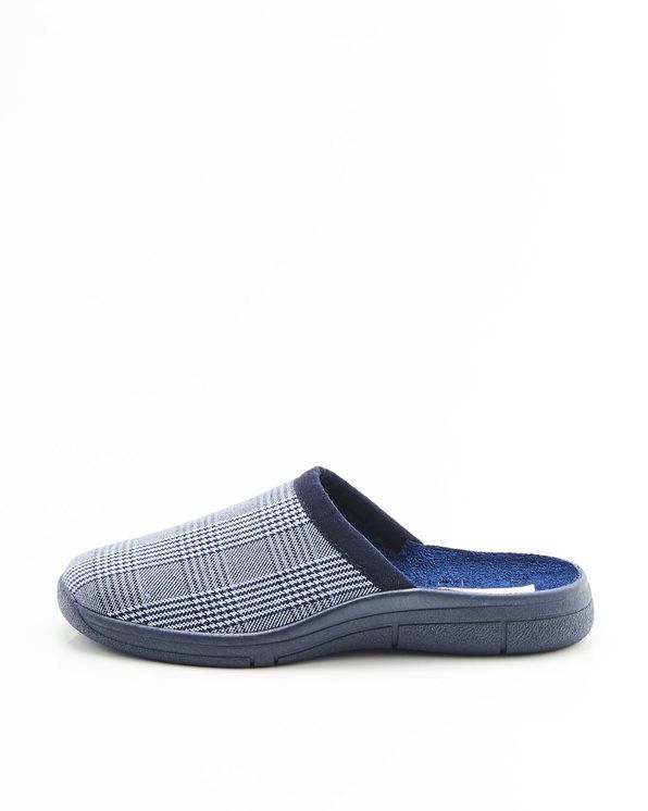 Mules à carreaux